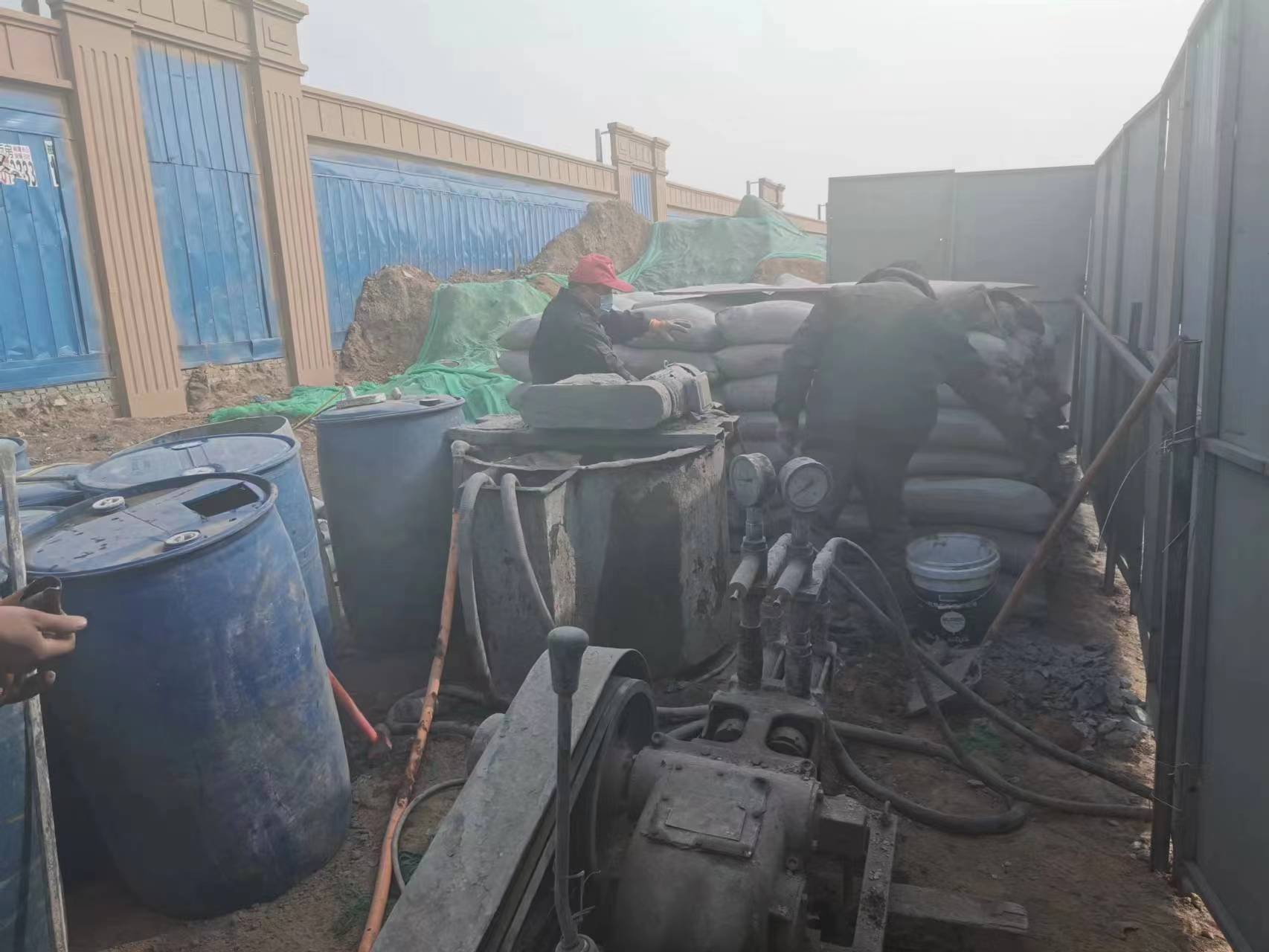 新城房屋下沉注浆